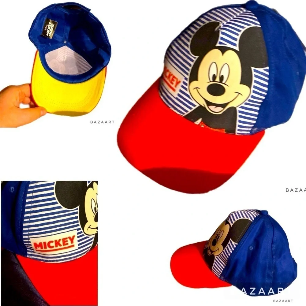 Disney hat, Mickey Mouse Hat, Ball Cap, Youth, One size, Unisex, Graphic,NWT‌